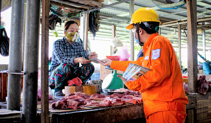 EVNSPC: Nỗ lực cùng địa phương chống dịch