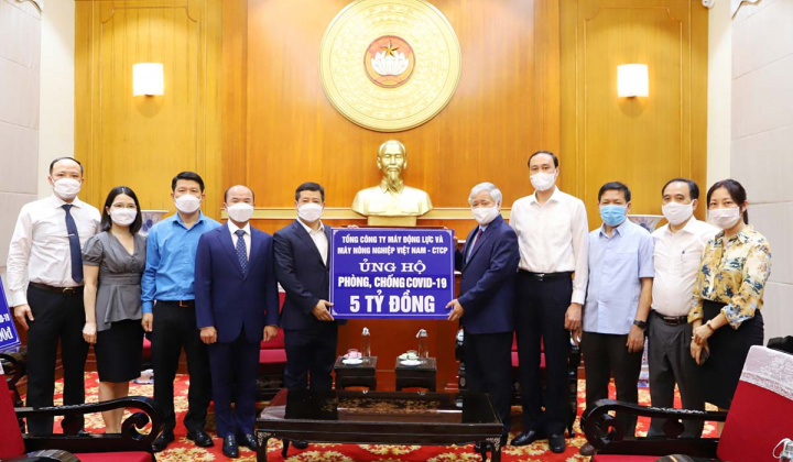 VEAM ủng hộ năm tỷ đồng cho Quỹ phòng, chống Covid-19