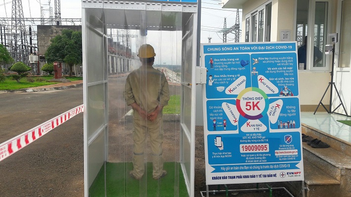 Truyền tải điện Đắk Nông: Ứng dụng thiết bị thông minh vào phòng chống dịch