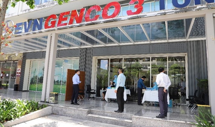 EVNGENCO 3: Chủ động tổ chức xét nghiệm nhanh COVID-19