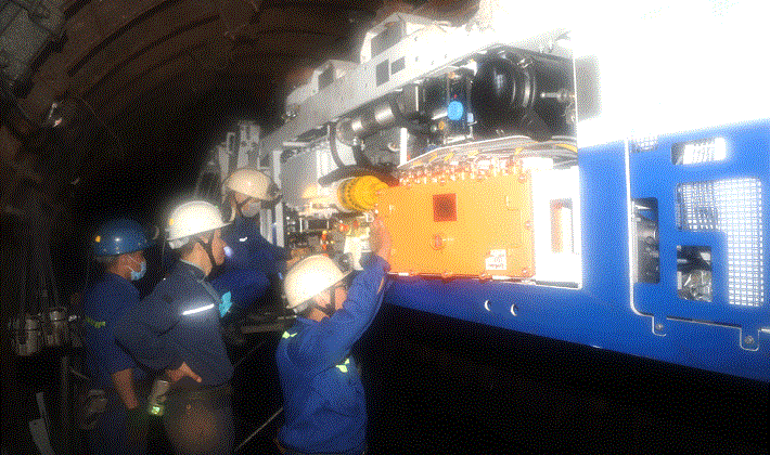 Than Dương Huy: Hiện đại hóa công tác vận tải trong hầm lò