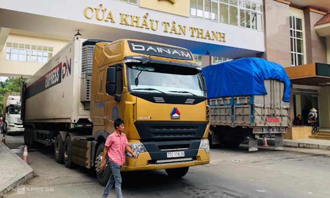 Hôm nay, Cửa khẩu Tân Thanh, Lạng Sơn hoạt động trở lại bình thường