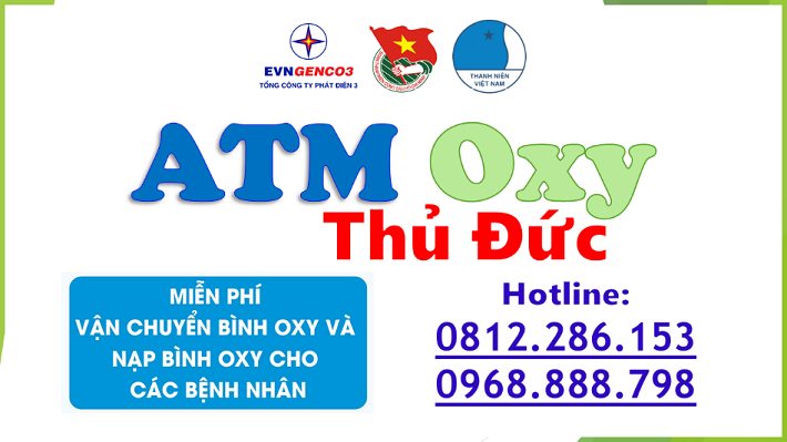 EVNGENCO 3: Tài trợ chương trình ATM Oxy miễn phí cho Bệnh nhân Covid-19