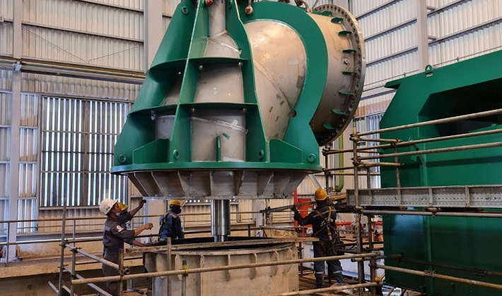 EPS hoàn thành vượt tiến độ công trình trung tu S3 nhà máy nhiệt điệt Vĩnh Tân 4