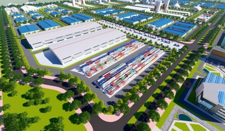 Long An: Gần 2.600 tỷ đồng đầu tư dự án kết cấu hạ tầng Khu công nghiệp Nam Tân Tập