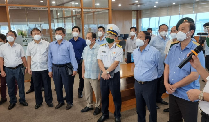 Thứ trưởng Đỗ Thắng Hải tham gia Đoàn công tác của Chính phủ làm việc tại Đồng Nai và Tân Cảng Cát Lái