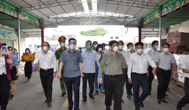 Bộ trưởng Nguyễn Hồng Diên tham gia Đoàn Công tác của Chính phủ về công tác chống dịch Covid-19 tại một số tỉnh phía Nam