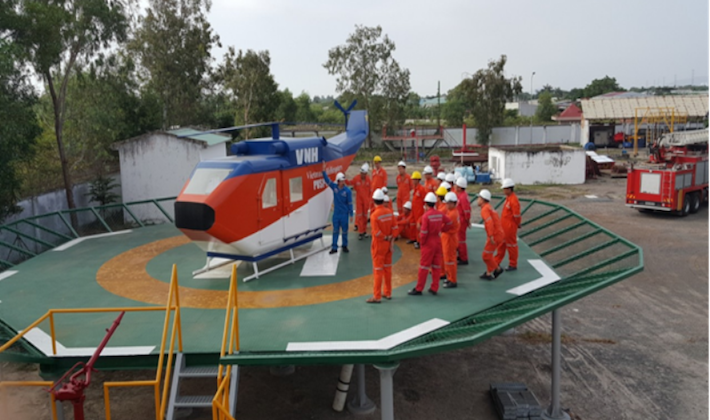 Trung tâm An toàn và Bảo vệ Môi trường Vietsovpetro từng bước khẳng định vị thế