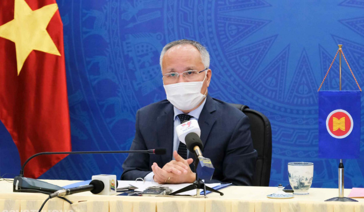 Thứ trưởng Trần Quốc Khánh: ASEAN hướng đến mục tiêu đưa Hiệp định RCEP có hiệu lực vào 1/1/2022