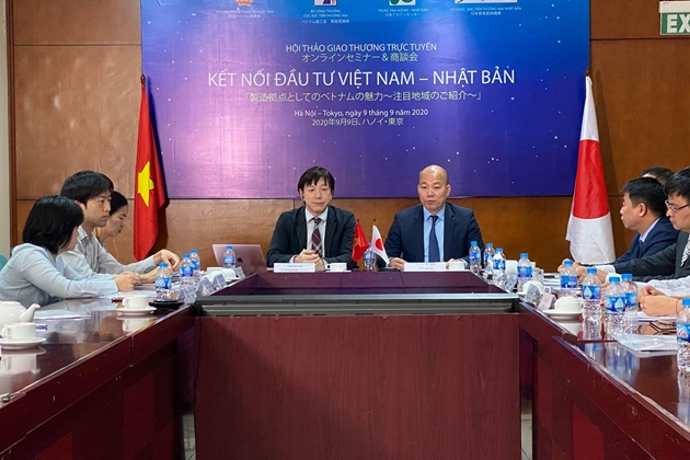 Hơn 400 doanh nghiệp tham gia Hội thảo trực tuyến “Kết nối Đầu tư Việt Nam - Nhật Bản”