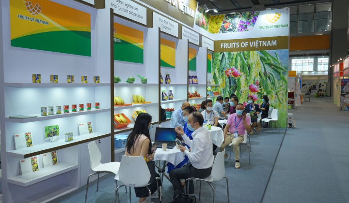 Hội chợ Hoa quả Quảng Châu 2021: Doanh nghiệp Việt trưng bày hàng hóa theo mô hình “Triển lãm từ xa”