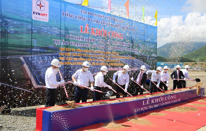 Phát động triển khai thi công Dự án Trạm biến áp 500kV Vân Phong và đấu nối
