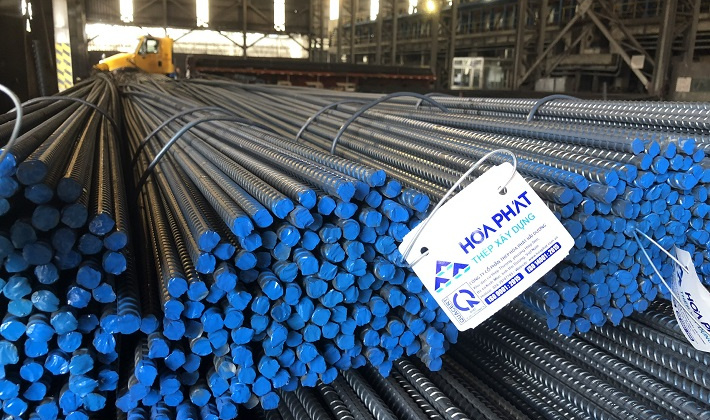Sản lượng bán hàng các loại thép của Hòa Phát đạt 690.000 tấn trong tháng 8