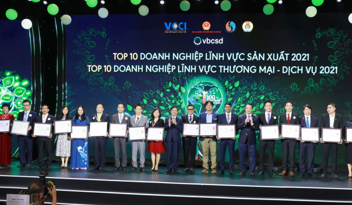 Nestlé Việt Nam lọt Top 3 doanh nghiệp bền vững nhất trong lĩnh vực sản xuất