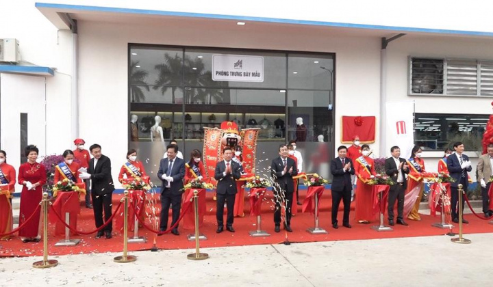 May 10 khánh thành nhà máy may có vốn đầu tư gần 150 tỷ đồng