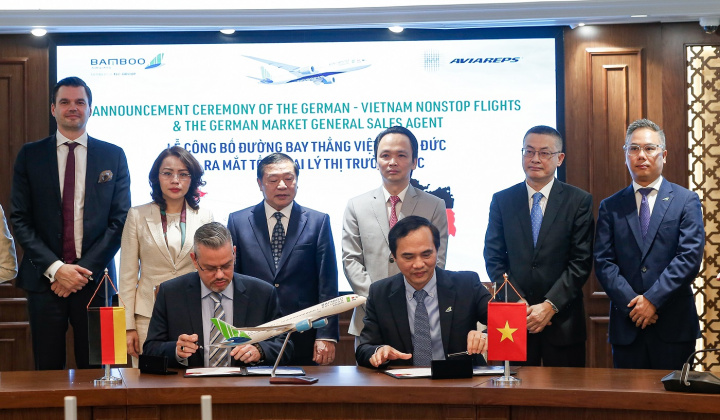 Bamboo Airways công bố đường bay thẳng Việt Nam – Đức
