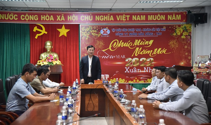 Công ty Nhôm Đắk Nông: Tiếp đón đoàn lãnh đạo tỉnh Đắk Nông đến thăm và chúc Tết