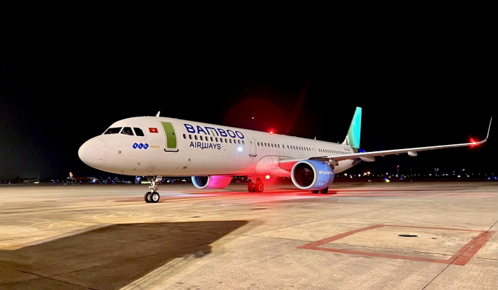Bamboo Airways đón hành khách từ Nhật, Hàn trên chuyến bay quốc tế thường lệ đầu năm mới