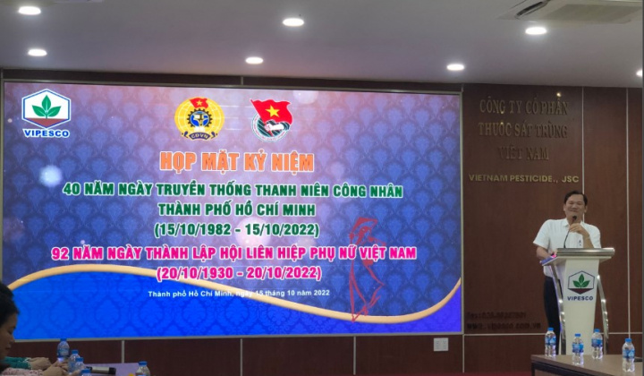 Công ty CP Thuốc sát trùng Việt Nam: Kỷ niệm Ngày truyền thống Thanh niên công nhân và Ngày Phụ nữ Việt Nam