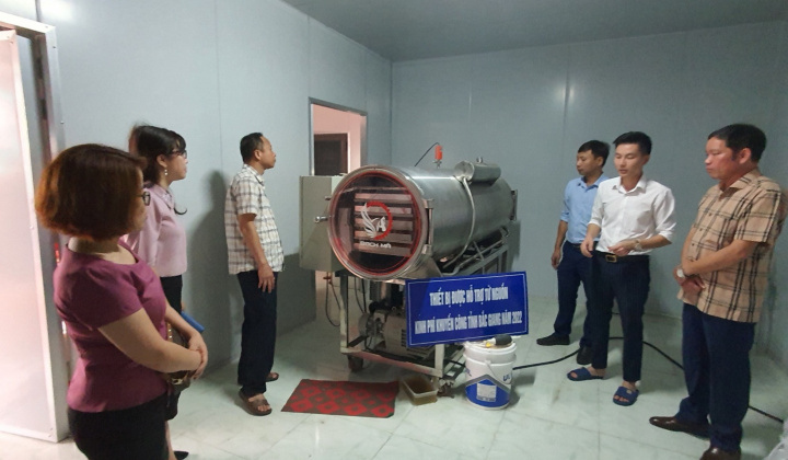 Bắc Giang: Hoạt động khuyến công giúp cơ sở công nghiệp nông thôn vượt đại dịch