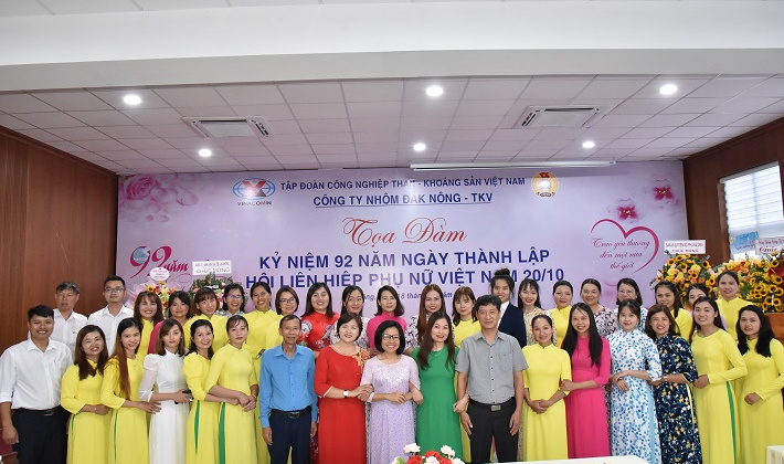 Nữ CBCNV Công ty Nhôm Đắk Nông - TKV: Hiện đại, sức khỏe, trí tuệ và sắc đẹp