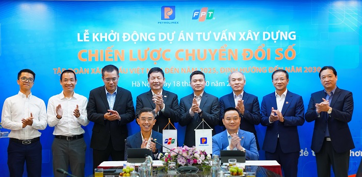 Petrolimex khởi động đề án Chuyển đổi số toàn diện cùng Tập đoàn FPT