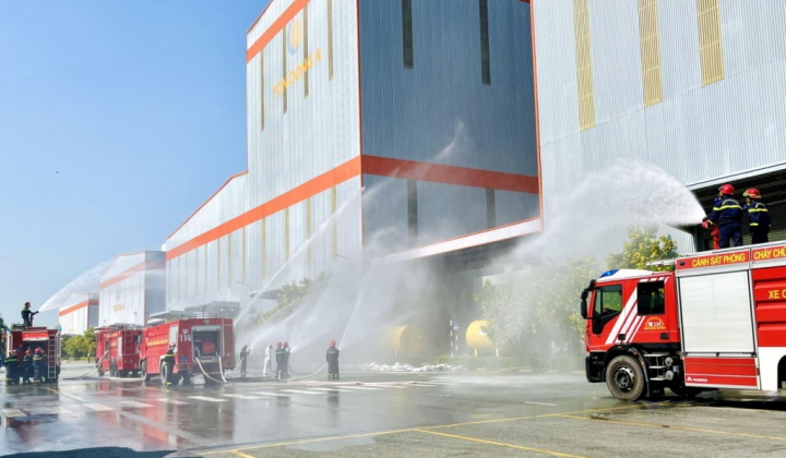 Cơ sở hóa chất phải tổ chức diễn tập ứng phó sự cố