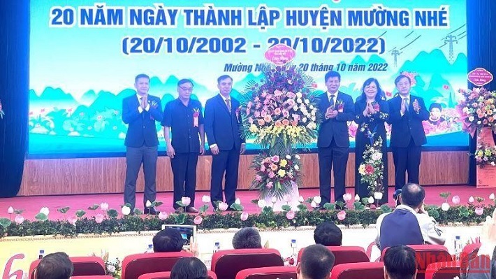 Huyện Mường Nhé: 20 năm xây dựng và phát triển
