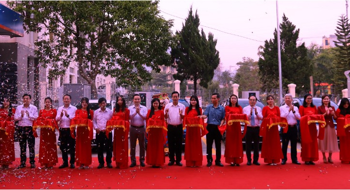 Petrolimex khánh thành trạm sạc xe điện Vinfast đầu tiên tại tỉnh Hà Giang