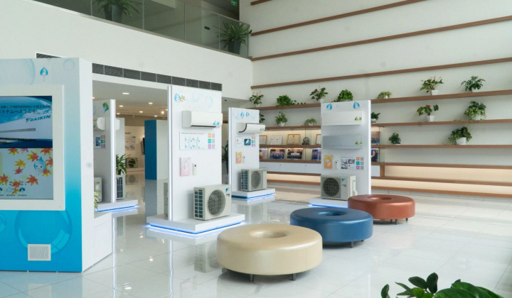 DAIKIN thí điểm công nghệ điều chỉnh phụ tải điện tự động hệ thống điều hòa văn phòng