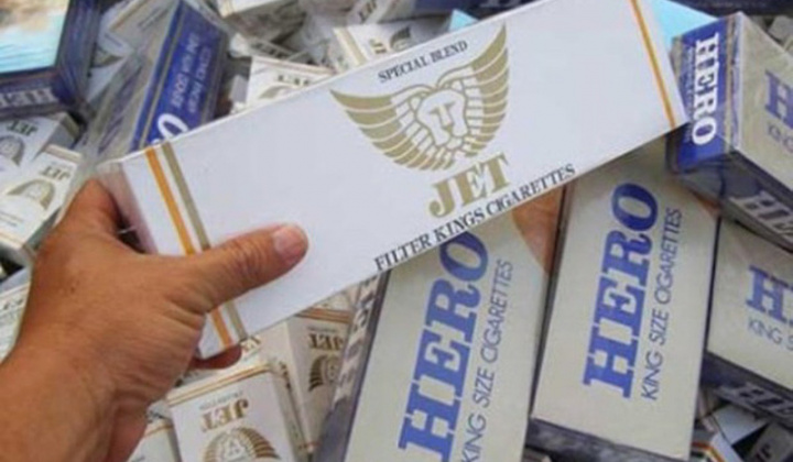 Bến Tre tạm giữ 12.000 bao thuốc lá điếu nhập lậu