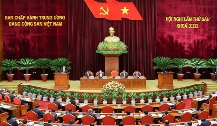 Ngày làm việc thứ ba của Hội nghị Trung ương 6 khóa XIII