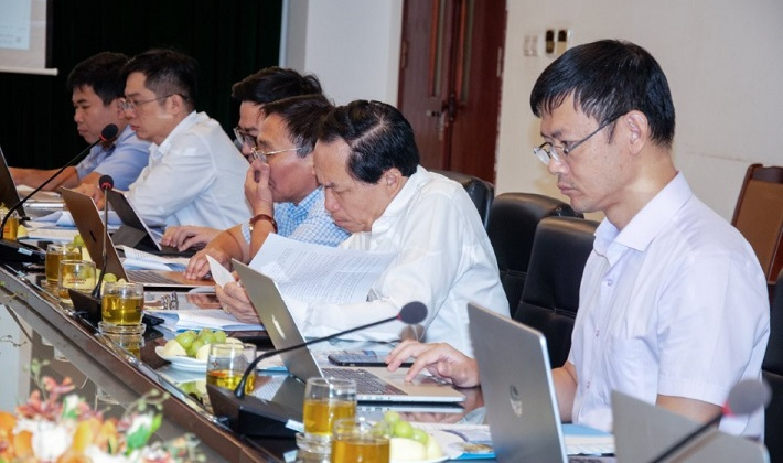 Đoàn công tác EVN làm việc tại Nhiệt điện Hải Phòng