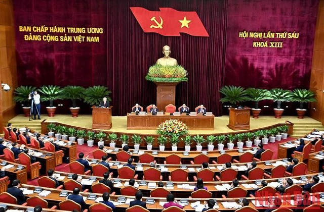 Ngày làm việc thứ tư của Hội nghị Trung ương 6 khóa XIII