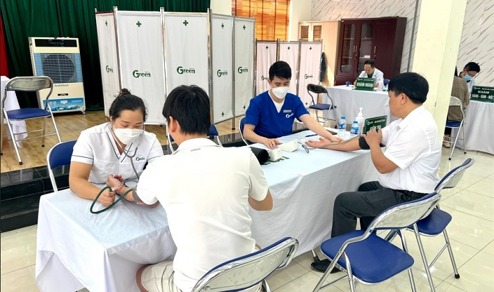 Nhiệt điện Hải Phòng: Tổ chức khám sức khỏe định kỳ cho người lao động