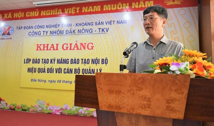 Công ty Nhôm Đắk Nông: Nâng cao kỹ năng đào tạo nội bộ
