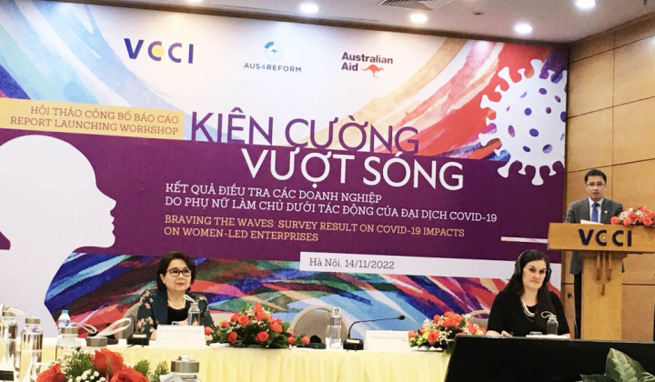 Doanh nghiệp nữ nỗ lực vượt qua đại dịch COVID-19
