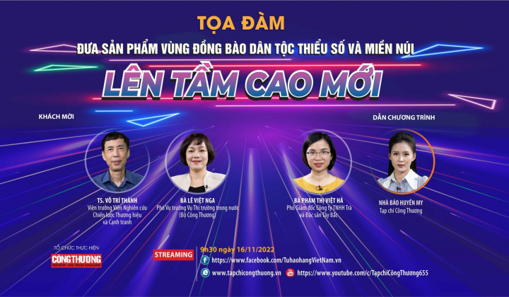 [TRỰC TUYẾN] Đưa sản phẩm vùng đồng bào dân tộc thiểu số và miền núi lên tầm cao mới