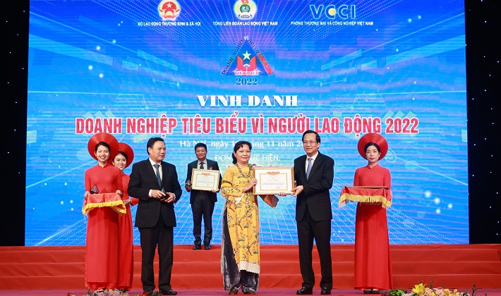 Nestlé Việt Nam được bình chọn là “Doanh nghiệp tiêu biểu vì Người lao động”