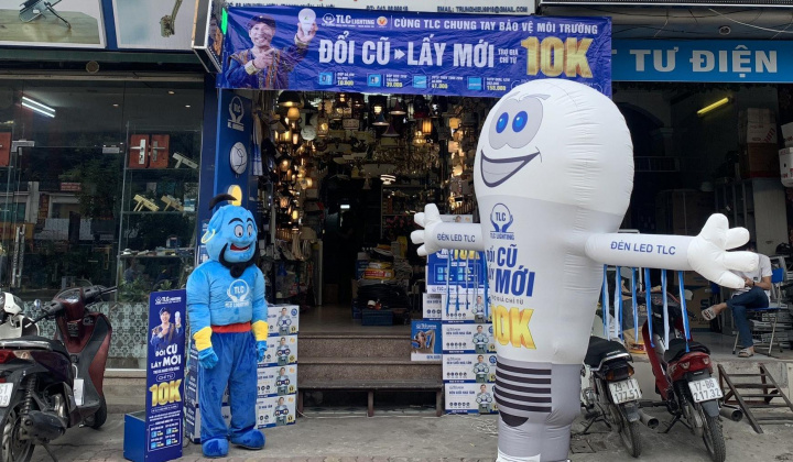 “Thần đèn TLC” - Giải quyết vấn đề rác thải từ đèn chiếu sáng