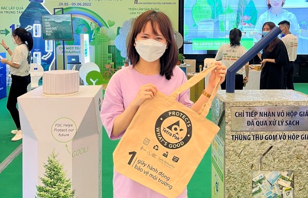 Tetra Pak mở rộng thu gom vỏ hộp giấy đã qua sử dụng tại Thành phố Hồ Chí Minh