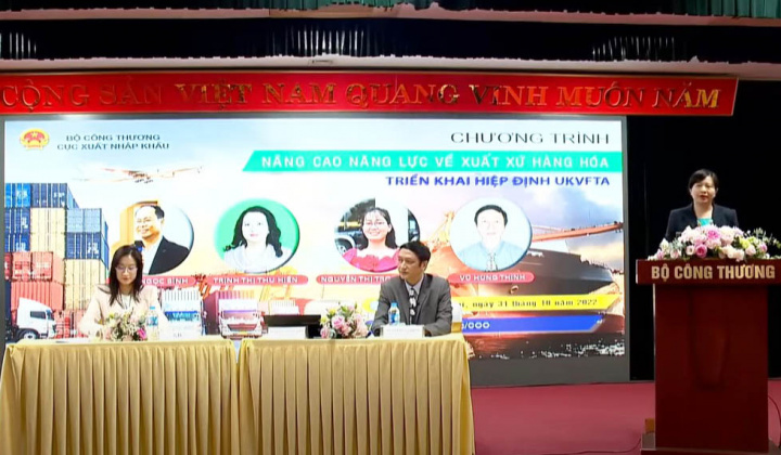 Nâng cao hiệu quả thực hiện quy định xuất xứ hàng hóa theo Hiệp định UKVFTA