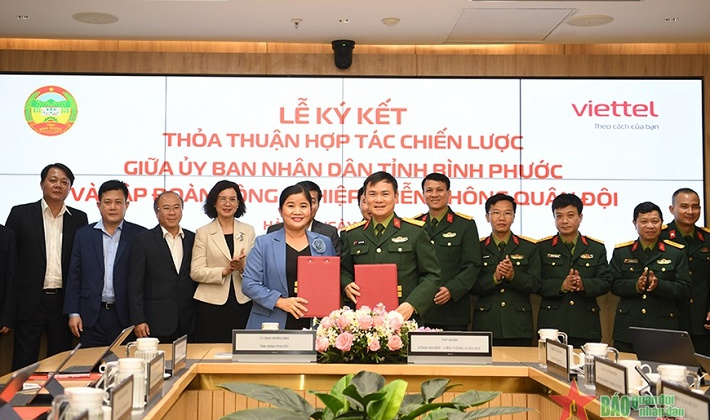 Viettel giúp tỉnh Bình Phước chuyển đổi số và đảm bảo an toàn thông tin