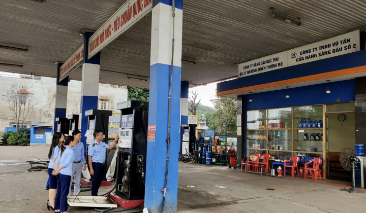 Thái Nguyên: Thanh tra hoạt động kinh doanh xăng dầu của Công ty TNHH Vũ Tấn