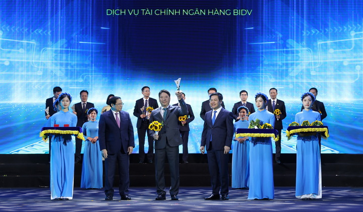 BIDV lần thứ 7 được vinh danh “Thương hiệu quốc gia”