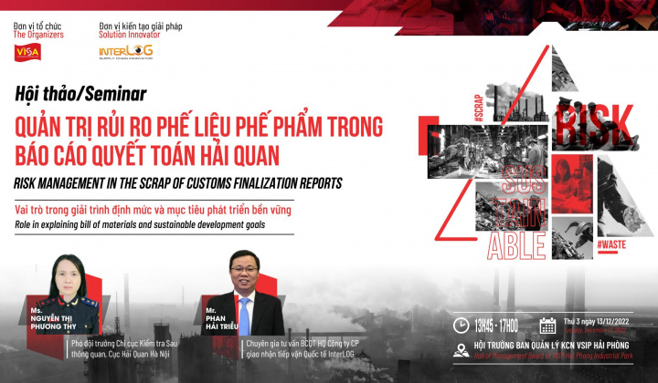 Quản trị rủi ro Phế liệu phế phẩm trong Báo cáo Quyết toán Hải quan