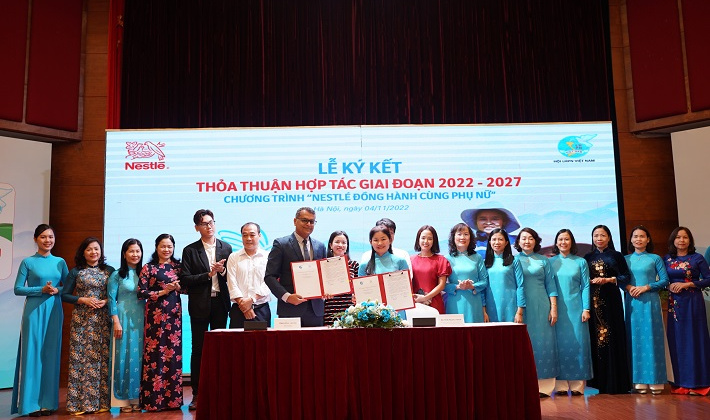 Chương trình "Nestlé đồng hành cùng phụ nữ"
