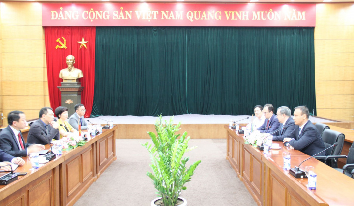 Thứ trưởng Đặng Hoàng An tiếp Đại sứ Đặc mệnh toàn quyền Cộng hòa Uzbekistan