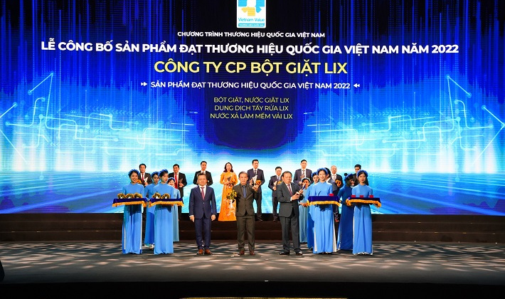 Công ty CP Bột giặt Lix: Tự hào thương hiệu quốc gia Việt Nam 2022