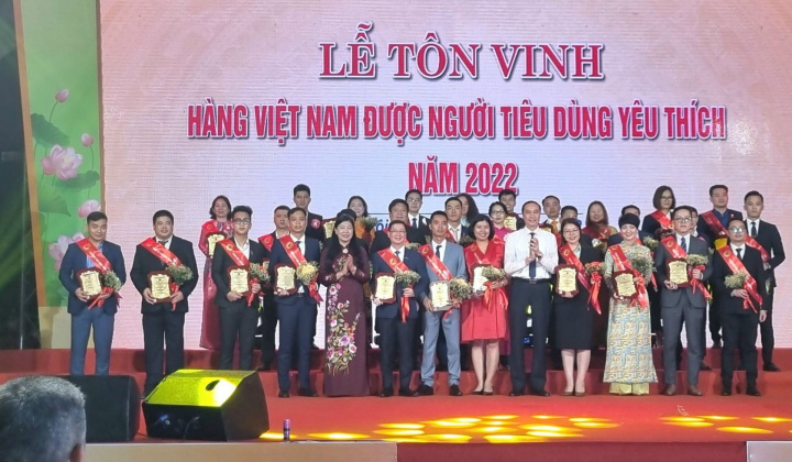 Hà Nội: Tôn vinh sản phẩm, dịch vụ hàng Việt Nam được người tiêu dùng yêu thích
